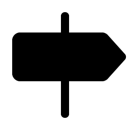 Signpost Fill Smiley – Icons