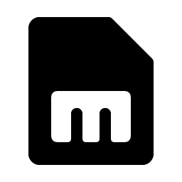 Sim Card Fill Smiley – Icons