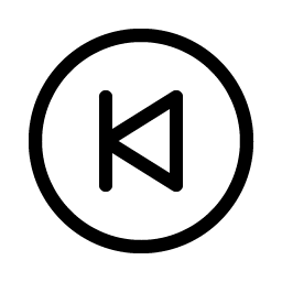 Skip Back Circle Light Smiley – Icons