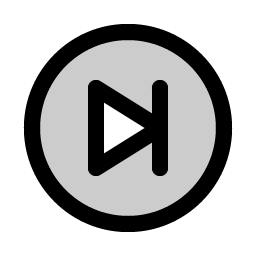 Skip Forward Circle Duotone Smiley – Icons