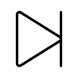Skip Forward Thin Smiley – Icons