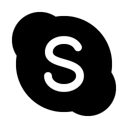 Skype Logo Fill Smiley – Icons