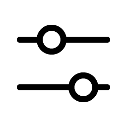 Sliders Horizontal Light Smiley – Icons