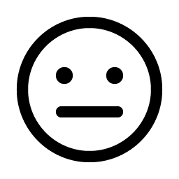 Smiley Meh Smiley – Icons