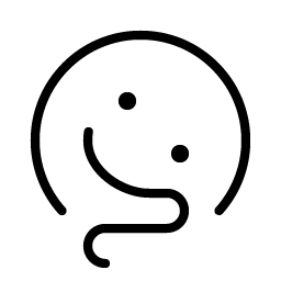 Smiley Melting Thin Smiley – Icons