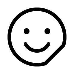 Smiley Sticker Light Smiley – Icons