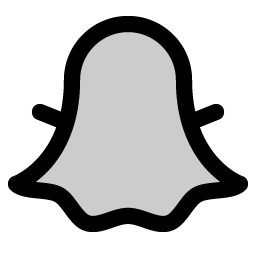 Snapchat Logo Duotone Smiley – Icons