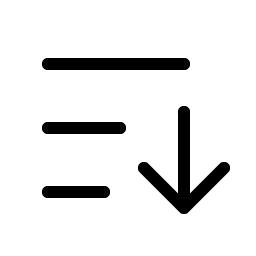 Sort Ascending Light Smiley – Icons