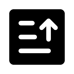 Sort Descending Fill Smiley – Icons