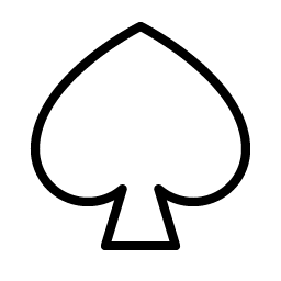 Spade Thin Smiley – Icons