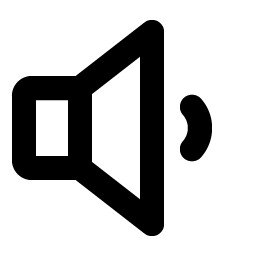 Speaker Low Bold Smiley – Icons