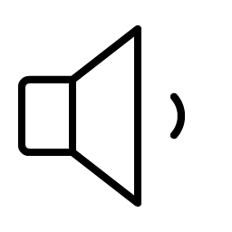 Speaker Low Thin Smiley – Icons