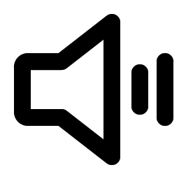 Speaker Simple High Bold Smiley – Icons