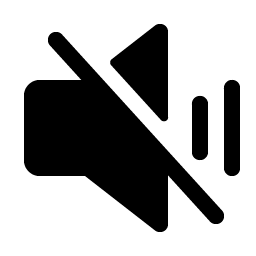 Speaker Simple Slash Fill Smiley – Icons