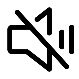 Speaker Simple Slash Smiley – Icons