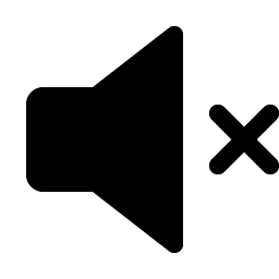 Speaker Simple X Fill Smiley – Icons