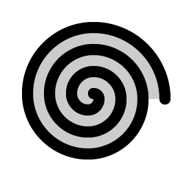 Spiral Duotone Smiley – Icons