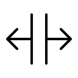 Split Horizontal Thin Smiley – Icons