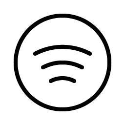 Spotify Logo Thin Smiley – Icons
