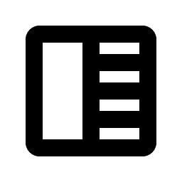 Square Half Bold Smiley – Icons