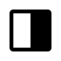 Square Half Fill Smiley – Icons