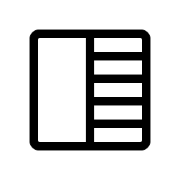 Square Half Light Smiley – Icons