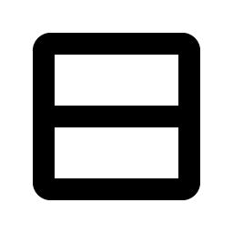 Square Split Vertical Bold Smiley – Icons
