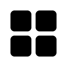 Squares Four Fill Smiley – Icons