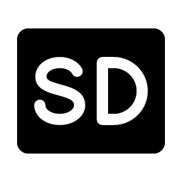 Standard Definition Fill Smiley – Icons