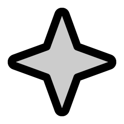Star Four Duotone Smiley – Icons