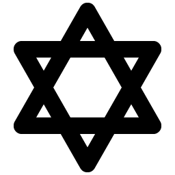 Star Of David Bold Smiley – Icons