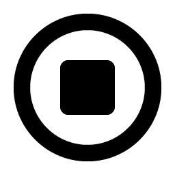 Stop Circle Bold Smiley – Icons