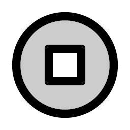 Stop Circle Duotone Smiley – Icons