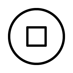 Stop Circle Thin Smiley – Icons