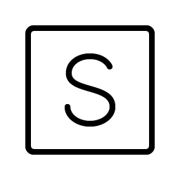 Stripe Logo Thin Smiley – Icons