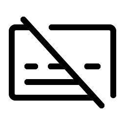 Subtitles Slash Light Smiley – Icons