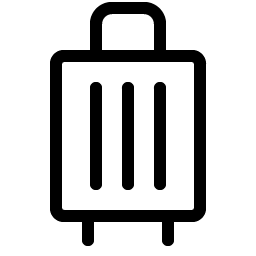 Suitcase Rolling Light Smiley – Icons