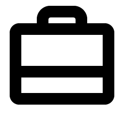 Suitcase Simple Bold Smiley – Icons
