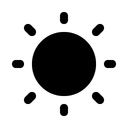 Sun Dim Fill Smiley – Icons