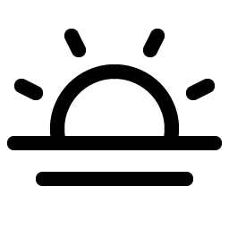 Sun Horizon Smiley – Icons