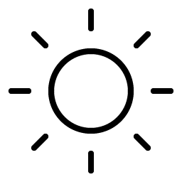 Sun Thin Smiley – Icons