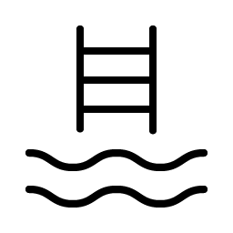 Swimming Pool Thin Smiley – Icons