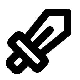 Sword Bold Smiley – Icons