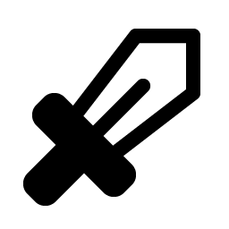 Sword Fill Smiley – Icons