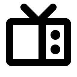 Television Bold Smiley – Icons