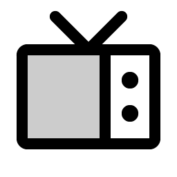 Television Duotone Smiley – Icons