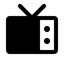 Television Fill Smiley – Icons