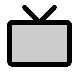 Television Simple Duotone Smiley – Icons