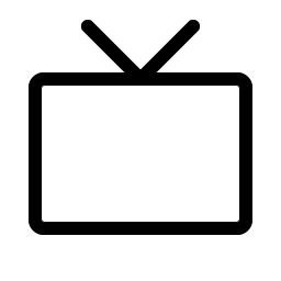 Television Simple Light Smiley – Icons
