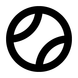 Tennis Ball Bold Smiley – Icons